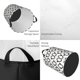 thumbnail image 2 of Balery Lovely Penguin Cesta de ropa redonda con asas, impermeable, independiente, para ropa, juguetes, dormitorio y familia-Medium, 2 of 6