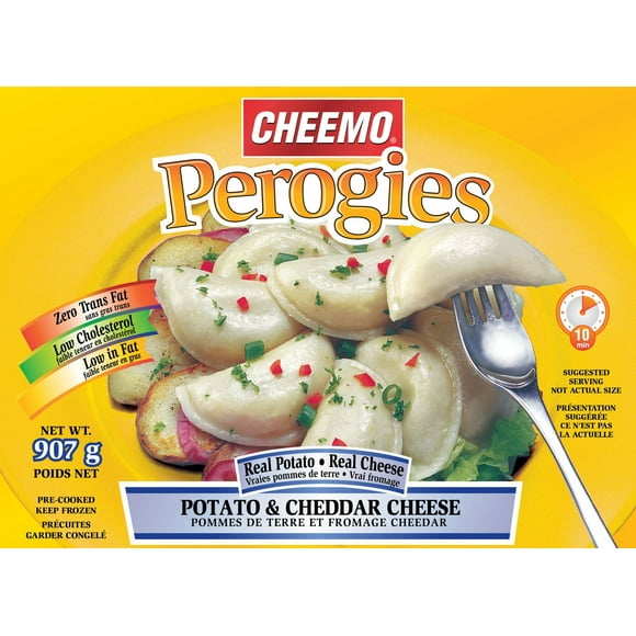 Cheemo Potato & Cheddar Cheese Perogies, 907 g