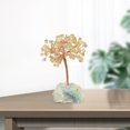 thumbnail image 4 of Crystal Money Tree Bonsai Soporte de piedra Árbol de Amarillo Sunnimix Árbol de dinero de cristal, 4 of 8