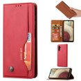 thumbnail image 1 of Nalacover Wallet Case for Samsung Galaxy A34 5G with Card Slots Holders Kickstand Magnetic Closure Cover, Premium PU Leather Soft TPU Shockproof Flip Folio Case for Samsung A34 5G,Red, 1 of 6