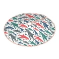 thumbnail image 2 of Kll Colorful Shark Christmas Tree Skirt 48",Party Decorations Farmhouse For Christmas Decorations Holiday Party, 2 of 8