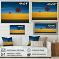 thumbnail image 4 of Designart "Sunset Horizons Endless In Prairies I" Prairies Floater Framed Wall Art Living Room, 4 of 5