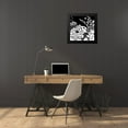 thumbnail image 4 of Zarris, Chariklia 20x20 Black Modern Framed Museum Art Print Titled - Tokyo Garden IV, 4 of 5