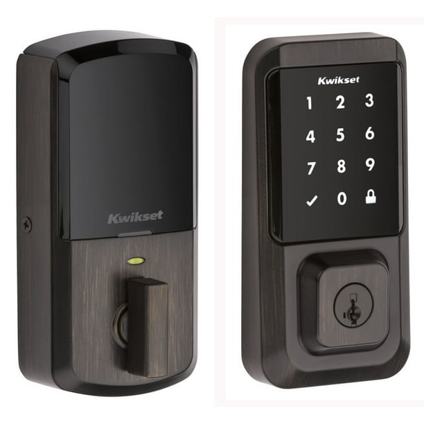 Kwikset HALO Touchscreen WiFi Smart Lock Featuring Smartkey Security