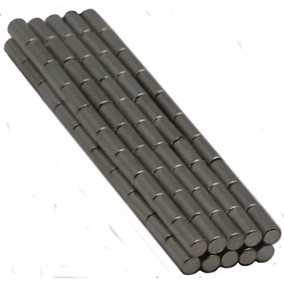 1/16" X 1/8" Cylinders - Neodymium Rare Earth Magnet, Grade N48