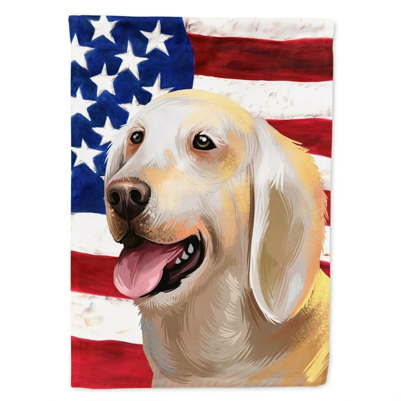 Carolines Treasures CK6435GF Billy Dog American Garden Size Outdoor-Flags, Multicolor
