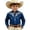 A-Navy375, variant on Toddler Boys Floral Embroidered Western Shirt Long Sleeve Button Down Cow Boy Blouse,Khaki