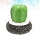 thumbnail image 5 of Creativo Cactus en forma de cocina removedor de manchas plato tazón limpieza bolas cepillos con mango negro, 5 of 5