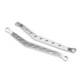 thumbnail image 2 of Enlace de chasis superior delantero/trasero de aleación de aluminio para coche AXIAL Wraith AX90056 RC (plata), 2 of 8