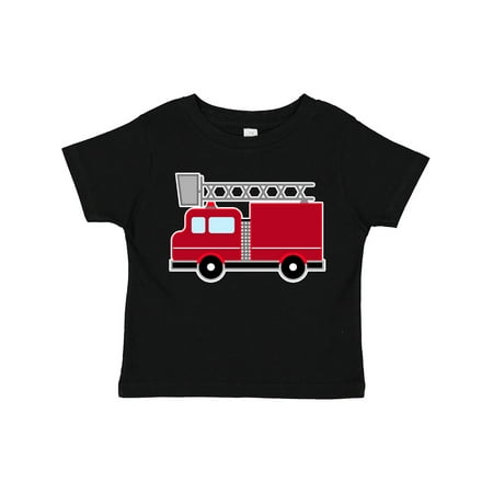 

Inktastic Red Firefighter Fire Truck Gift Toddler Boy or Toddler Girl T-Shirt