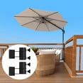 thumbnail image 1 of YAOMOBB Support de Parasol de Patio Support de Parasol de Patio Support d'Angle Support Métallique pour Base de Parasol d'Extérieur, 1 of 5