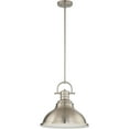 thumbnail image 2 of Volume Lighting  1-Light  LED Indoor Brushed Nickel Downrod Pendant l - Brushed Nickel, 2 of 3