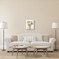 thumbnail image 3 of Global Gallery's 'Seaside Bouquet I Mason Jar' By Michael Mullan Stretched Canvas Wall Art, 3 of 4