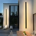 GEWUSH Outdoor Waterproof Wall Lamp Modern IP65 Porch Sconce Light