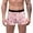 Pink, variant on Wxolcjlv Mens Valentine's Day Boxers Briefs Fashion Casual Comfort Valentines Day Heart Printed Sweet Mid Waist Underwear For Men
