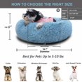 thumbnail image 3 of Cama para cachorros Nononfish, lavable, 50 cm, antiansiedad, impermeable, 3 of 6