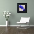 thumbnail image 3 of Trademark Fine Art 'Coquelicots Bleues II' Black Framed Art by Color Bakery, 3 of 4