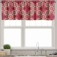 thumbnail image 3 of Ambesonne Mandala Valance & Curtain, Round Folk Ornaments, 55"x36", Pink Seafoam Peach, 3 of 6