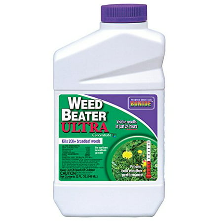 Weed Beater Ultra Concentrate (32 Oz) for Hard To Kill (Best Chemical To Kill Weeds)