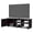 Dark Brown, variant on Knubmt Wood TV Cabinet for TVs up to 52 Inch, Media Console with 4 Open Shelves, Tv Stand for Living Room, Bedroom, White