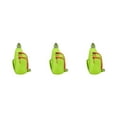 thumbnail image 3 of Qarigey Bolsa de pecho ligera para hombres Versatilidad y elegante Bolsa de un solo hombro Bolsas de pecho para mujeres Hombres verde claro Type1 NO1, 3 of 6