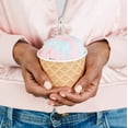 thumbnail image 3 of Weddingstar Disposable 8 Oz. Paper Ice Cream Dessert Cups - Waffle - Set Of 8, 3 of 4