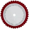 thumbnail image 2 of CMAS SKIRT 10" RD/WHT (Pack of 4), 2 of 2