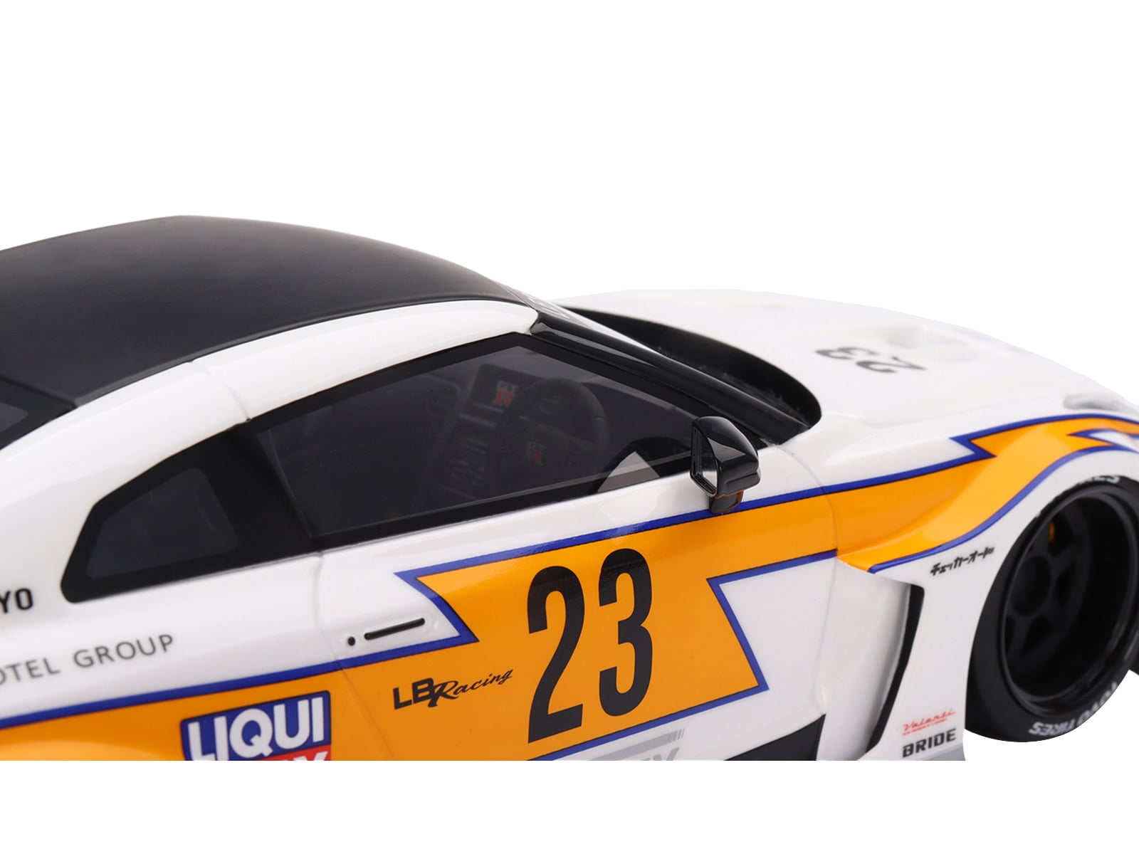 Nissan LB-Silhouette WORKS GT 35GT-RR Ver.1 RHD #23 White w/Yellow