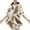 Khaki, variant on Ahuyic Fall Womens Coats,Shawl Jacket Long Sleeve Cow Print Casual Coat For Winter,Pink,Free Size