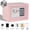 Pink, variant on Digital Security Fireproof Safe Box Stainless Steel Anti-theft for Document Money Valuables, Pink