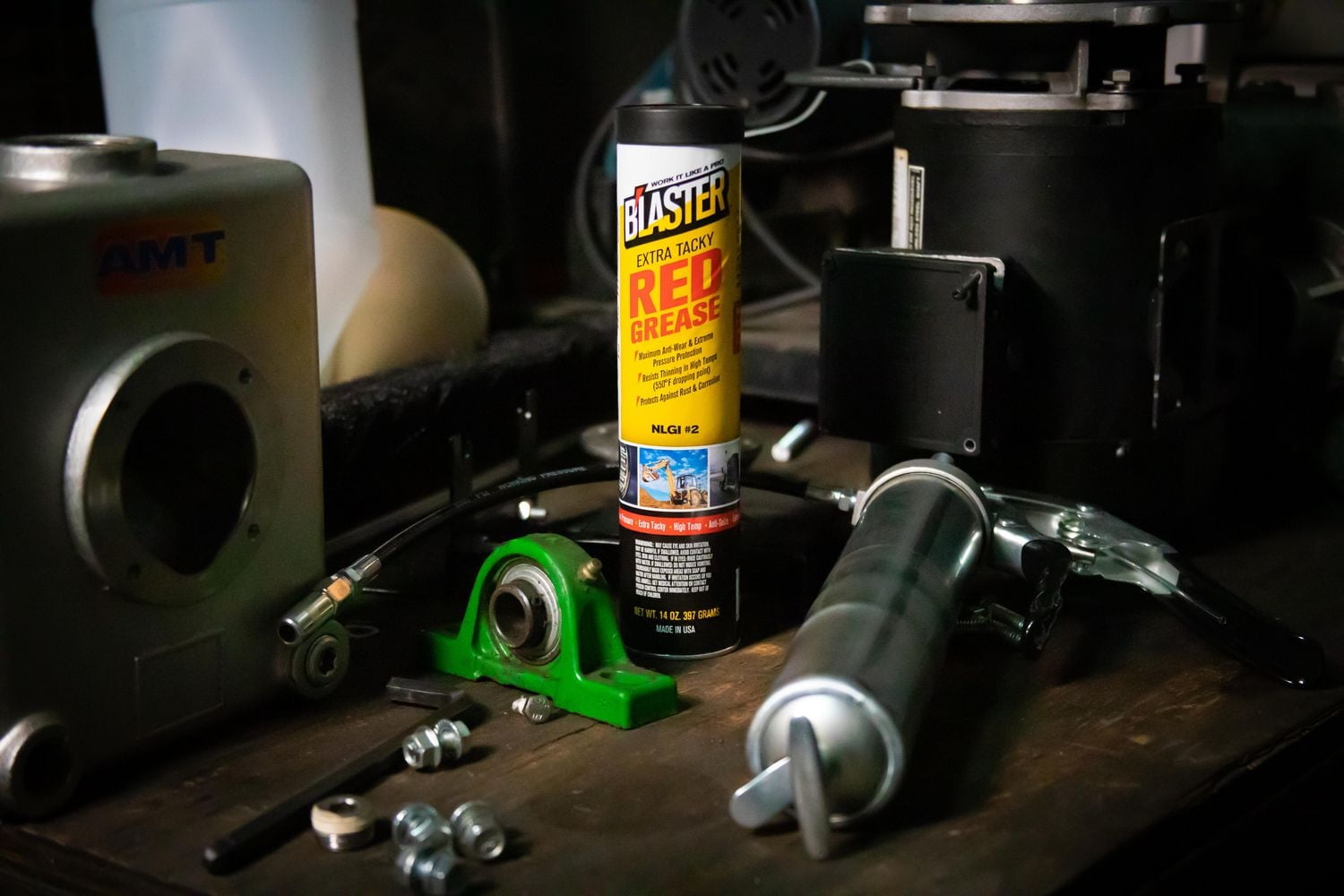 Blaster Extra Tacky Red Grease - 10 Pack