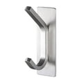 thumbnail image 1 of Ganchos adhesivos de acero inoxidable resistentes para colgar en la pared, sin tornillos, para baño, cocina, organización, paquete de 4 Aestivo | Plateado | AESTIVO, 1 of 7