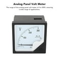 thumbnail image 3 of Analog Panel Voltmeter, Light ABS Analog Panel Volt Meter 0 To 300V  For Generator, 3 of 8