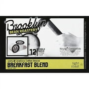 Brooklyn Bean Roastery Breakfast Blend Coffee K-Cups, 12 count, (Pack of 6)
