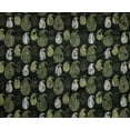 thumbnail image 4 of oneOone Velvet Olive Green Fabric Block Dress Material Fabric Print Fabric By The Yard 58 Inch Wide-6W, 4 of 5