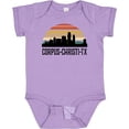 thumbnail image 3 of Inktastic Corpus Christi Texas Skyline Retro Boys or Girls Baby Bodysuit, 3 of 5