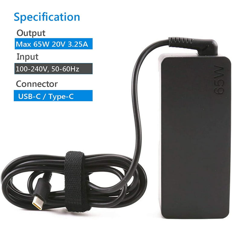 Generic chargeur 65W Standard AC Adapter USB Type C à prix pas