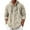A-Beige210, variant on XIAOCHA Men's Button Placket Hoodies Corduroy Loose Hooded Sweatshirt Vintage Drawstrings Fall Hoodie