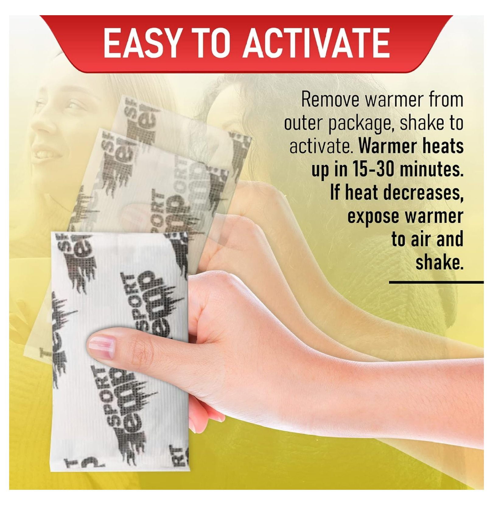 Hand & Toe Warmers - Variety Pack, 30 Pairs Hand Warmers, 10 Pairs Toe Warmers With Adhesive - Safe, Easy, All Natural - Air Activated, Body, Hands & Toes -Odorless Hot Hand & Toe Warmer -