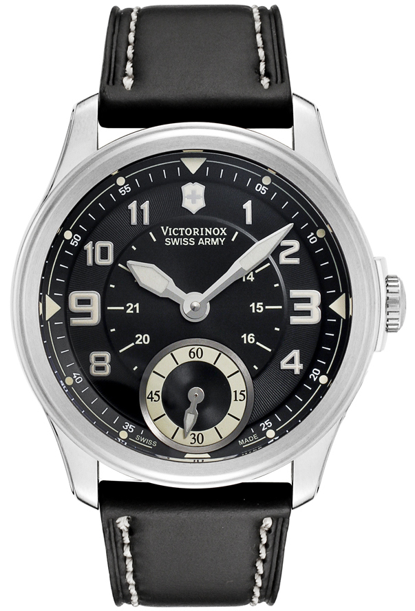 Victorinox Victorinox Men's Swiss Army 241377 Infantry Vintage Manual Wind Steel Wrist Watch