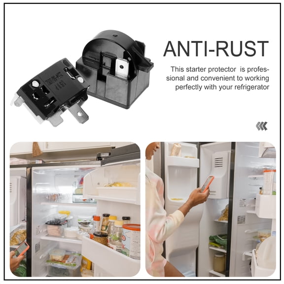 PTOOTP Refrigerator Thermal Overload Protector for Home Use, Cooling System Safety Device