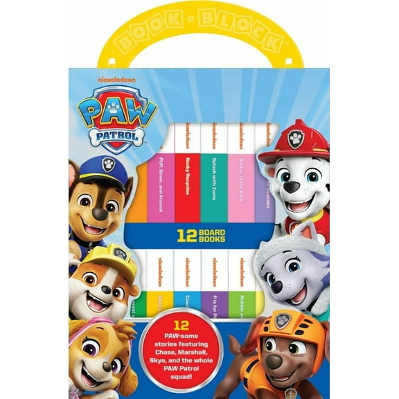 Nickelodeon Paw Patrol: 12 Board Books, (Paperback)