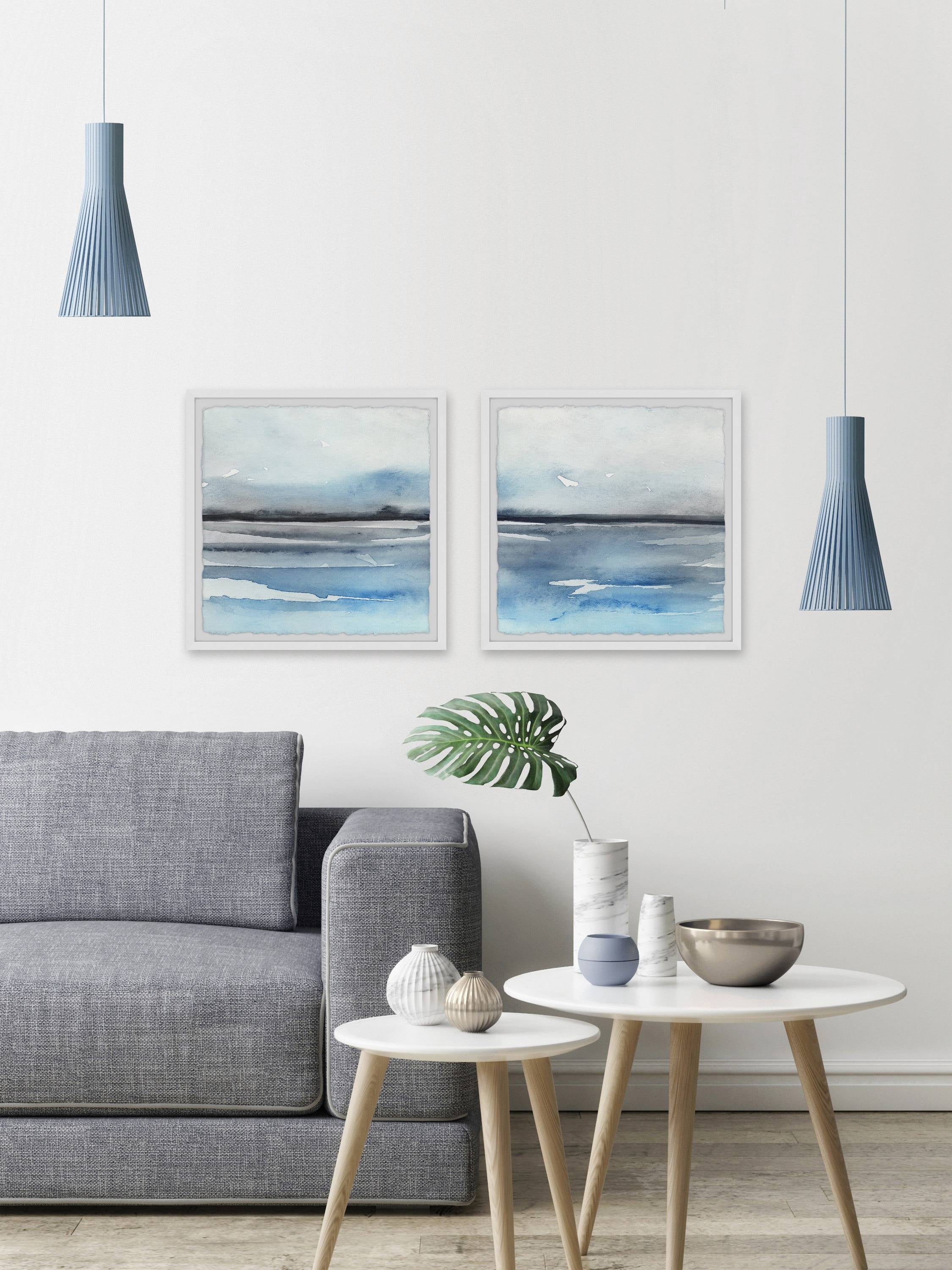 Marmont Hill Taming The Sea Diptych, Art Prints 36.00" x 1.50"