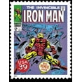 thumbnail image 1 of Iron-Man-Stamps 2 - CANVAS OR FINE PRINT WALL ART, 1 of 1