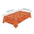 thumbnail image 4 of Spider Design Halloween Disposable Tablecloth - Plastic Horror Party Decor for Tables, Outdoor & Indoor Events - Oil Resistant Festive Accessory, 4 of 6