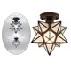 thumbnail image 5 of Luz de tejado moderna, iluminación de tejado regulable, forma de estrella para comedor, dormitorio, cocina, pasillo, lámpara decorativa Salvador luz de techo de montaje empotrado, 5 of 10