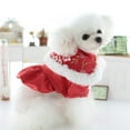 thumbnail image 3 of Stylish Dog Tang Suit New Year Costume with Exquisite Details - Button Closure Pet Dress for Festive Cats and Dogs, 3 of 9