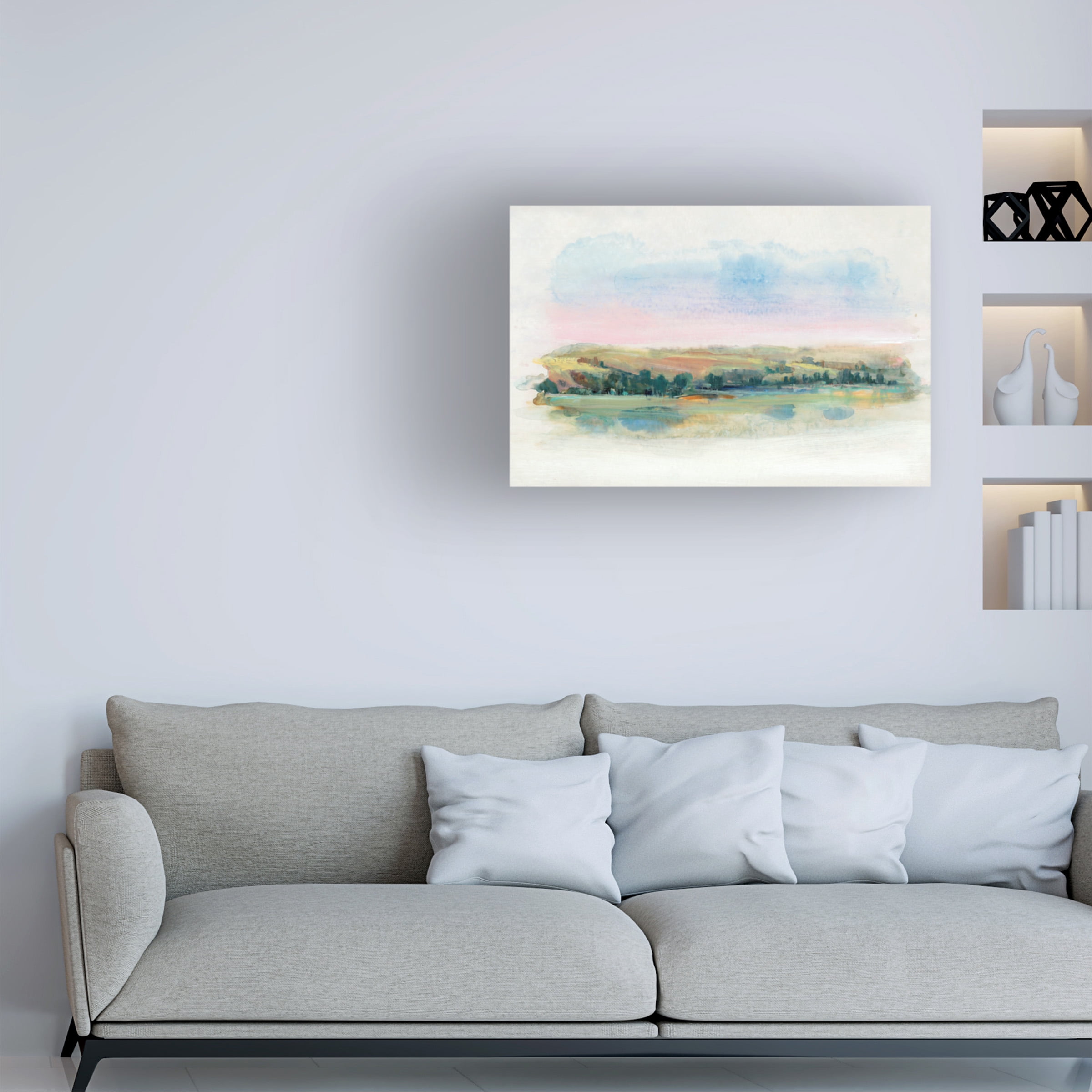 Tim O Toole 'Vignette Scene I' Canvas Art
