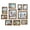 Rustic Brown, variant on Picture Frames, Collage Picture Frames Set of 10, Two 8x10, Four 5x7, Four 4x6, Photo Frame for Wall Gallery Decor,Natural