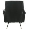 thumbnail image 6 of SAFAVIEH Mira Retro Mid Century Accent Chair, Black, 6 of 9